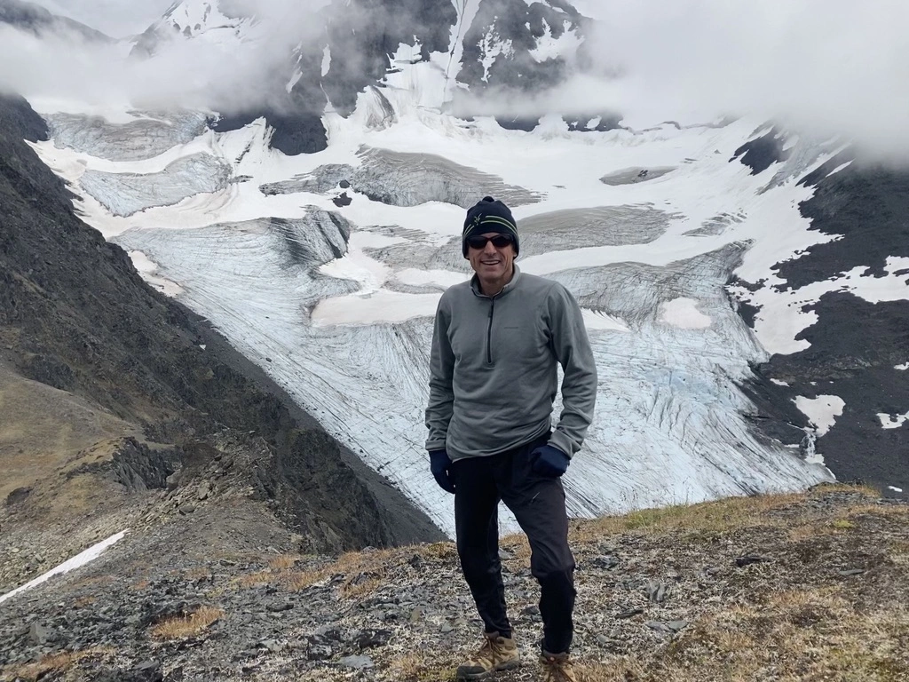 Thomas Pease photo in Alaskan mountains